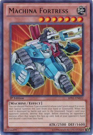 Machina Fortress [BP01-EN022] Rare 