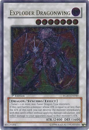 Exploder Dragonwing [RGBT-EN040] Ultimate Rare 
