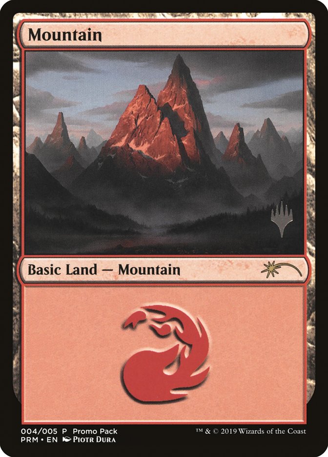 Mountain (4) [Core Set 2020 Promo Pack] 