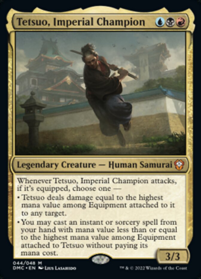 Tetsuo, Imperial Champion [Dominaria United Commander] 