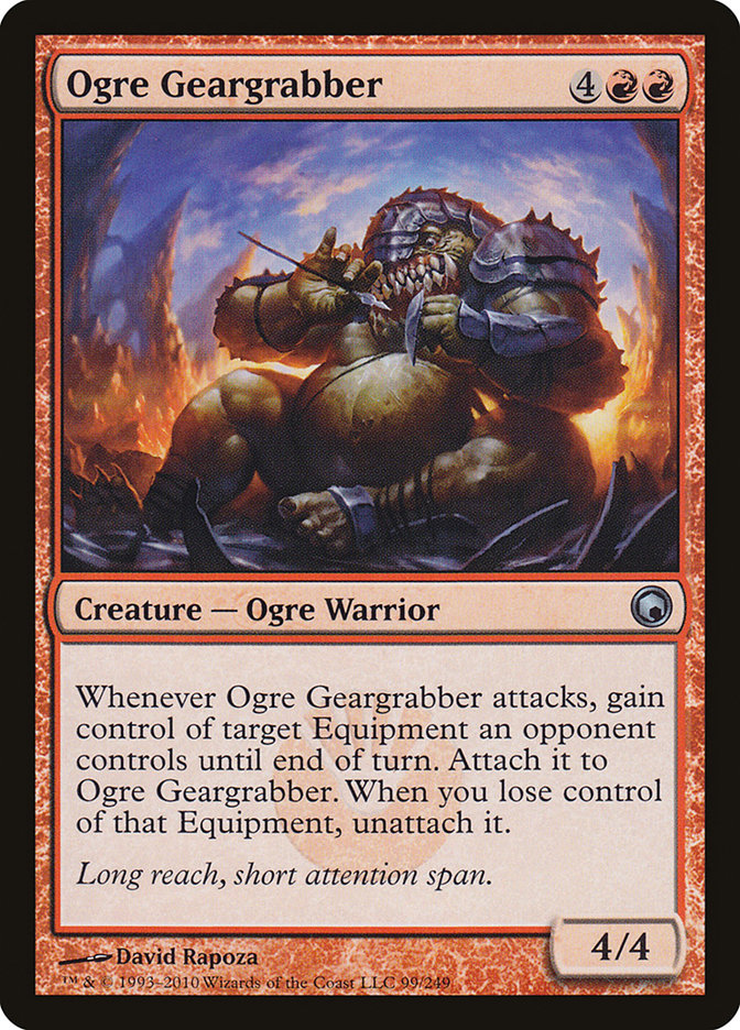 Ogre Geargrabber [Scars of Mirrodin] 