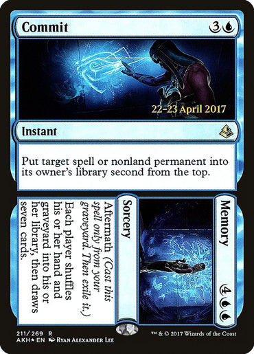 Commit // Memory [Amonkhet Prerelease Promos]