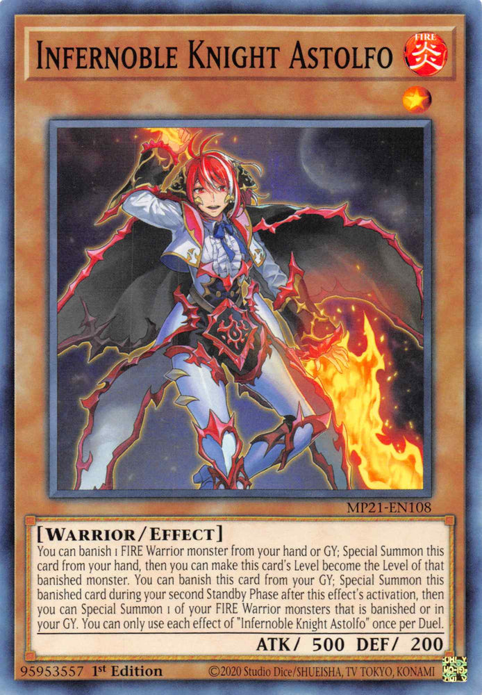 Infernoble Knight Astolfo [MP21-EN108] Common 