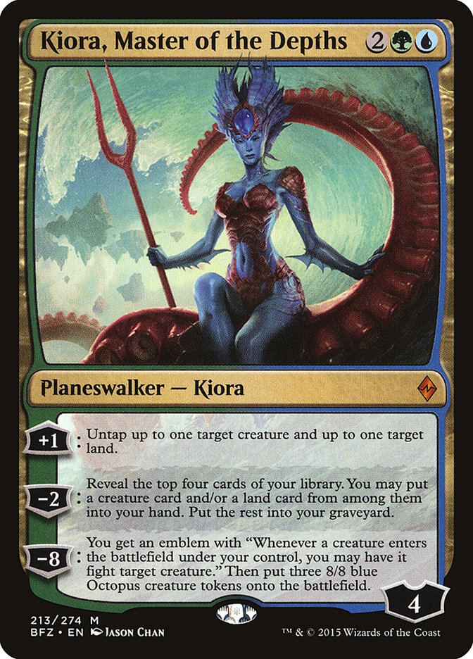 Kiora, Master of the Depths [Battle for Zendikar] 