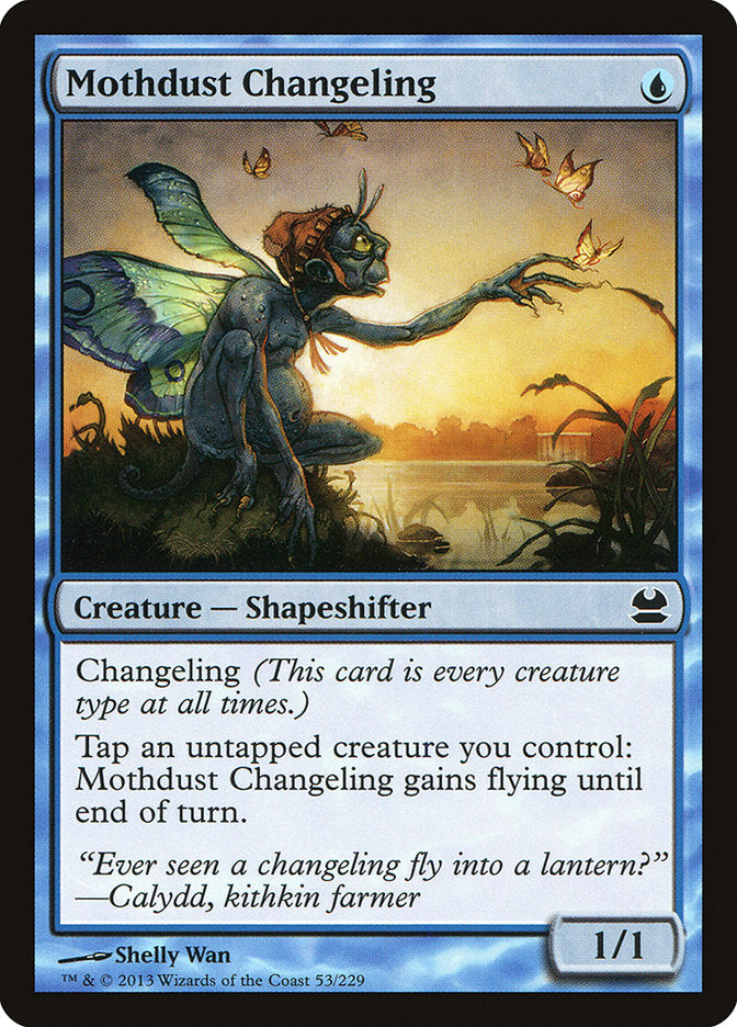 Mothdust Changeling [Modern Masters] 