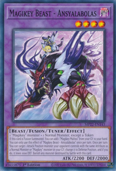 Magikey Beast - Ansyalabolas [MP22-EN143] Common 