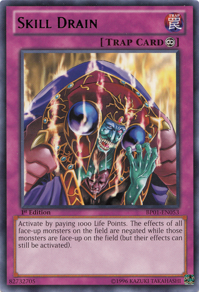 Skill Drain [BP01-EN053] Rare 
