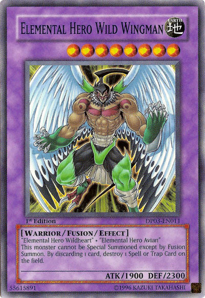 Elemental Hero Wild Wingman [DP03-EN011] Common 