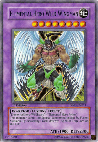 Elemental Hero Wild Wingman [DP03-EN011] Common 