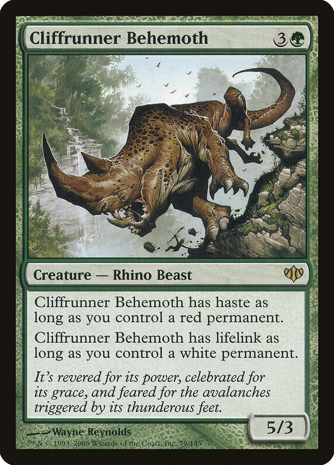 Cliffrunner Behemoth [Conflux] 