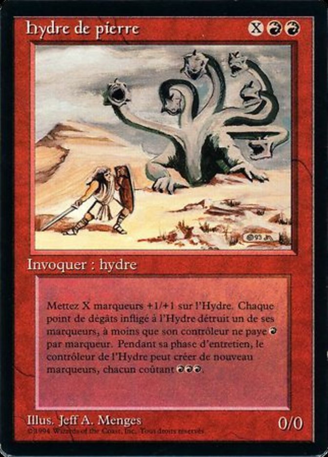 Rock Hydra [Foreign Black Border] 