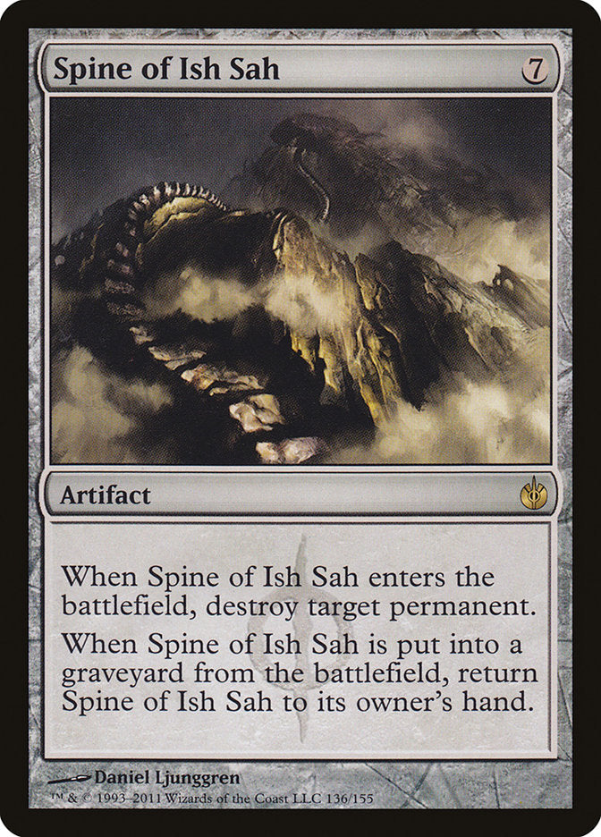 Spine of Ish Sah [Mirrodin Besieged] 