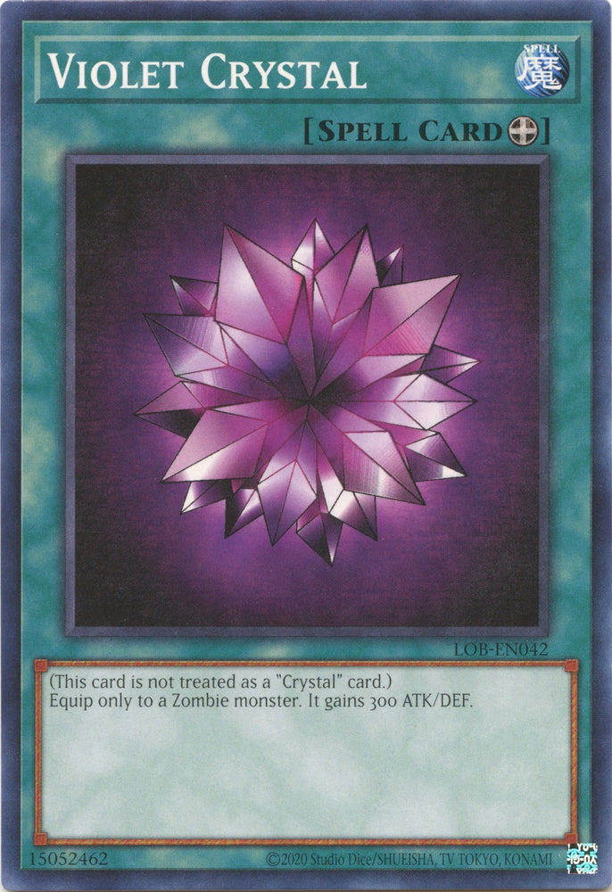 Violet Crystal (25th Anniversary) [LOB-EN042] Common 