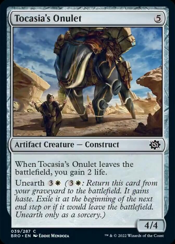 Tocasia's Onulet [The Brothers' War] 