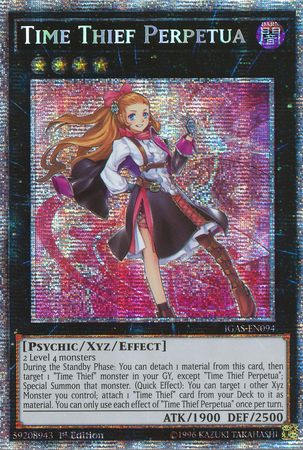Time Thief Perpetua [IGAS-EN094] Starlight Rare 