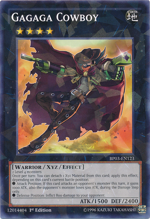 Gagaga Cowboy [BP03-EN123] Shatterfoil Rare 