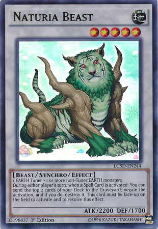 Naturia Beast [LC5D-EN244] Ultra Rare 