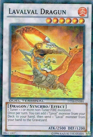 Lavalval Dragun [DT06-EN084] Super Rare 