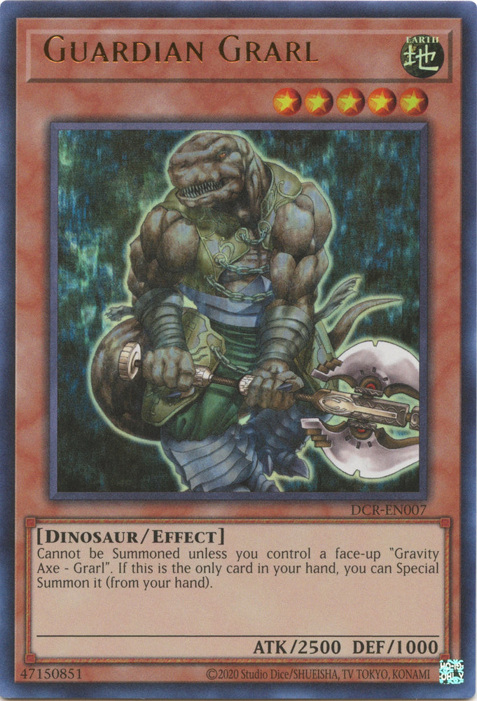 Guardian Grarl (25th Anniversary) [DCR-EN007] Ultra Rare 