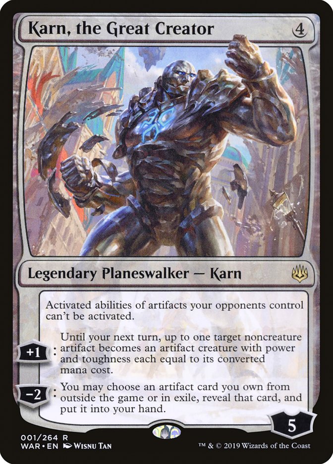 Karn, the Great Creator [War of the Spark] 