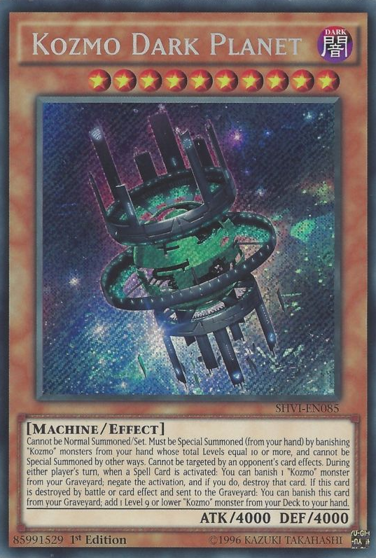 Kozmo Dark Planet [SHVI-EN085] Secret Rare 