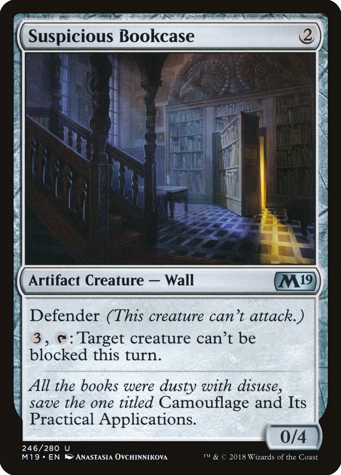 Suspicious Bookcase [Core Set 2019] 