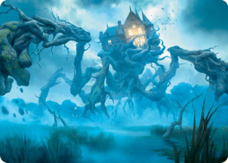 Creeping Inn Art Card [Innistrad: Midnight Hunt Art Series] 