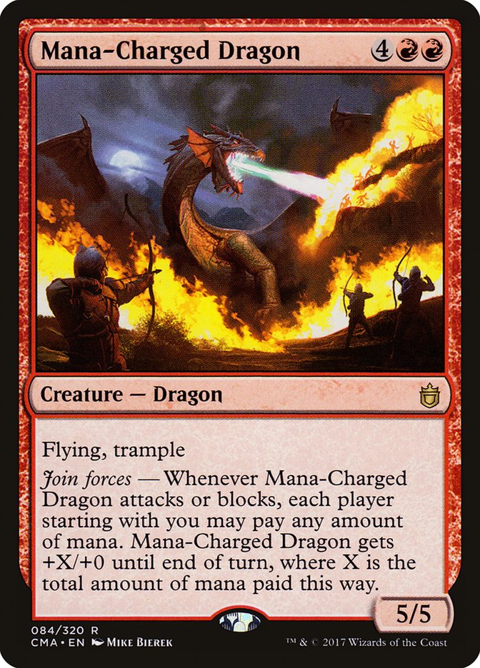 Mana-Charged Dragon [Commander Anthology] 