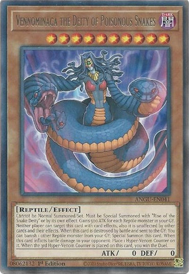 Vennominaga the Deity of Poisonous Snakes (Rare) [ANGU-EN041] Rare 