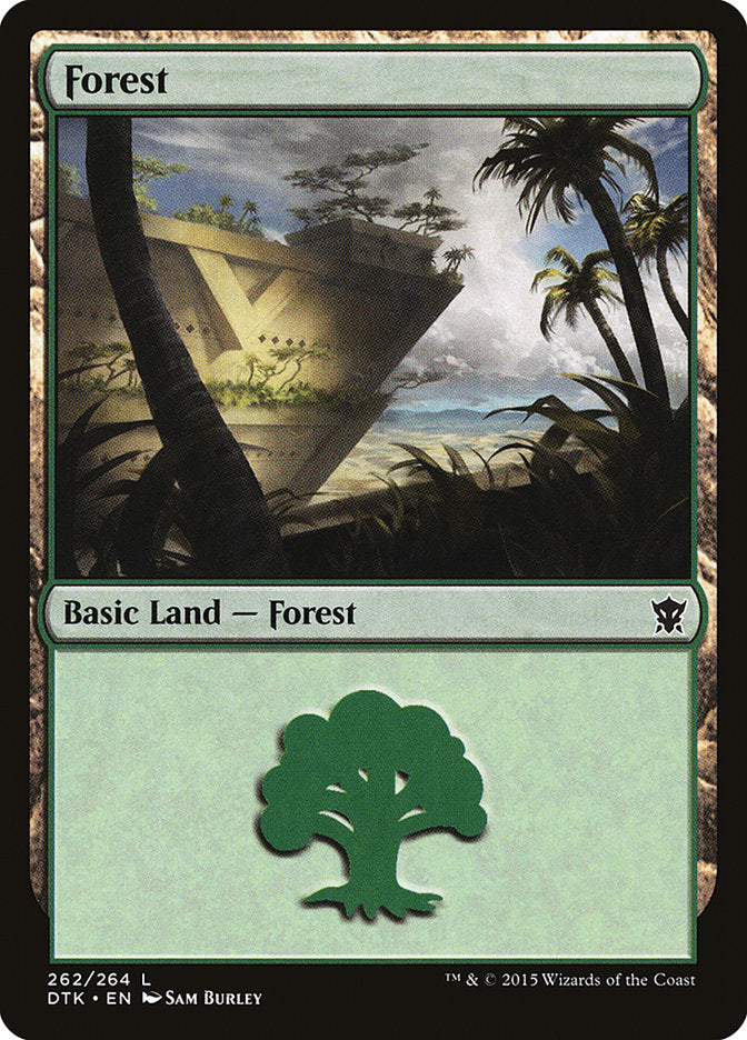 Forest (262) [Dragons of Tarkir] 