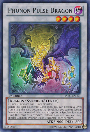 Phonon Pulse Dragon [PRIO-EN055] Rare 