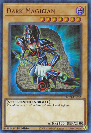 Dark Magician (Duel Terminal) [HAC1-EN002] Parallel Rare 