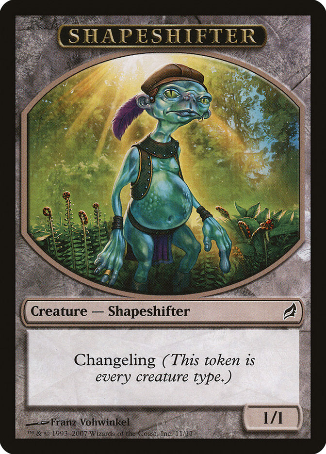 Shapeshifter Token [Lorwyn Tokens] 