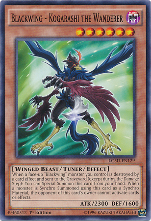 Blackwing - Kogarashi the Wanderer [LC5D-EN129] Common 