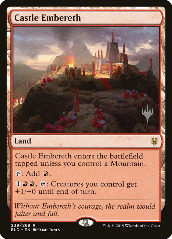 Castle Embereth (Promo Pack) [Throne of Eldraine Promos] 