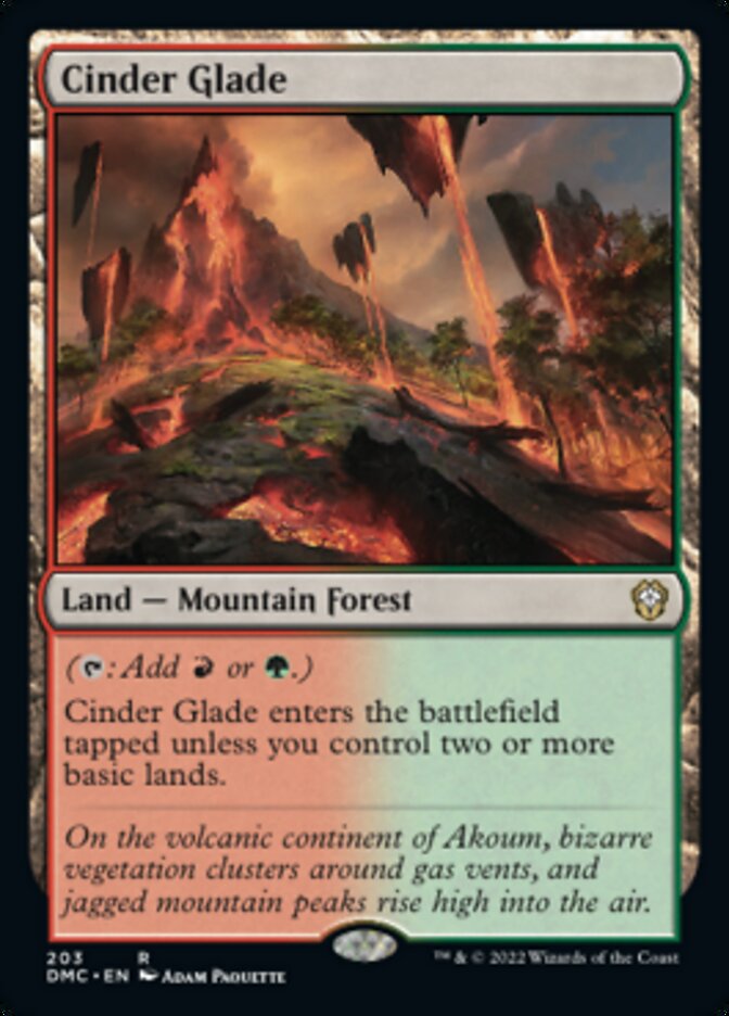 Cinder Glade [Dominaria United Commander] 