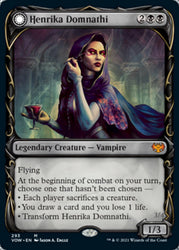 Henrika Domnathi // Henrika, Infernal Seer (Showcase Fang Frame) [Innistrad: Crimson Vow] 