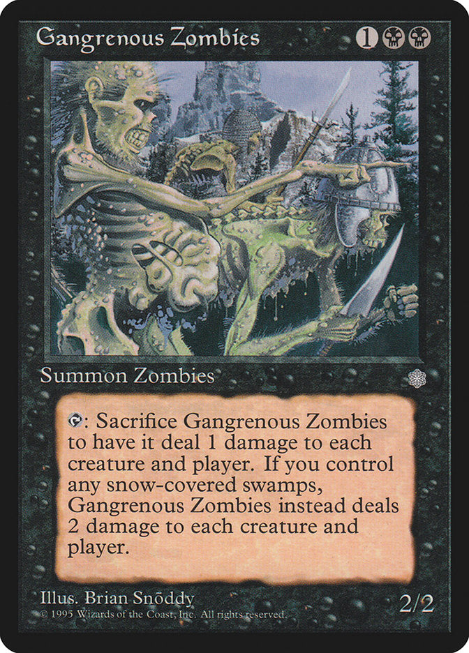 Gangrenous Zombies [Ice Age] 