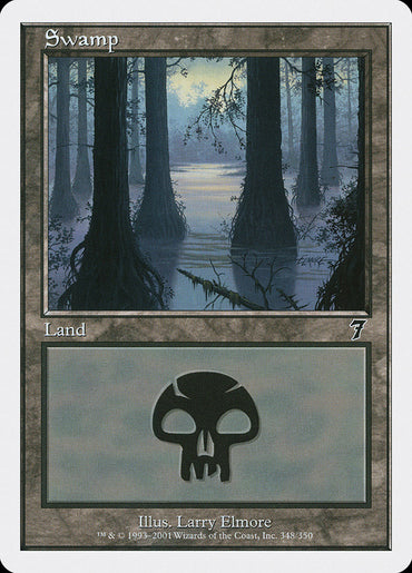 Swamp (348) [Seventh Edition] 