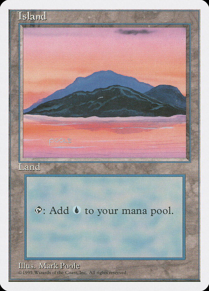 Island (Sunset / Signature on Left) [Fourth Edition] 