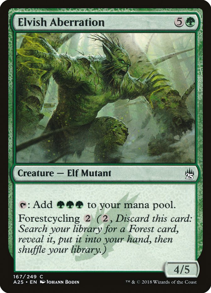 Elvish Aberration [Masters 25]