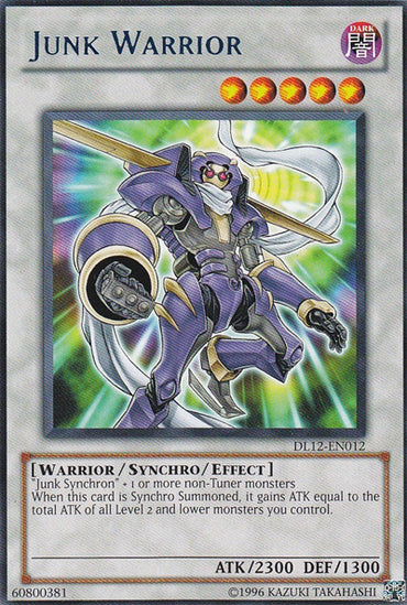 Junk Warrior (Blue) [DL12-EN012] Rare 