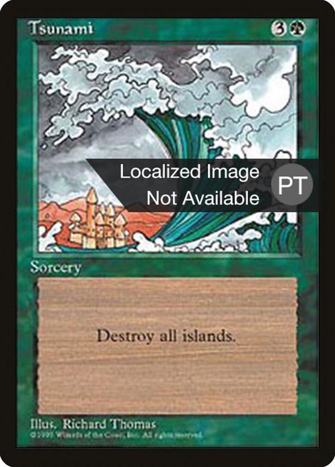 Tsunami [Fourth Edition (Foreign Black Border)] 