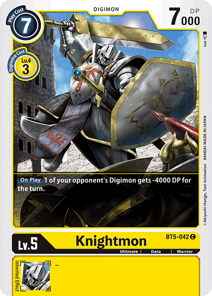 Knightmon [BT5-042] [Battle of Omni] 