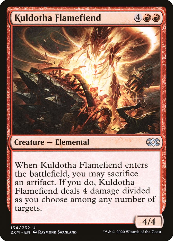 Kuldotha Flamefiend [Double Masters] 