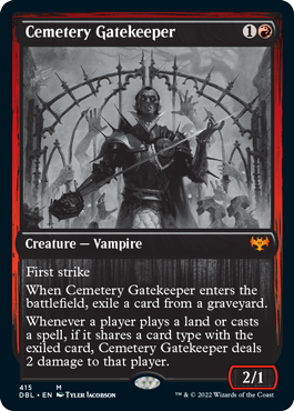 Cemetery Gatekeeper [Innistrad: Double Feature] 