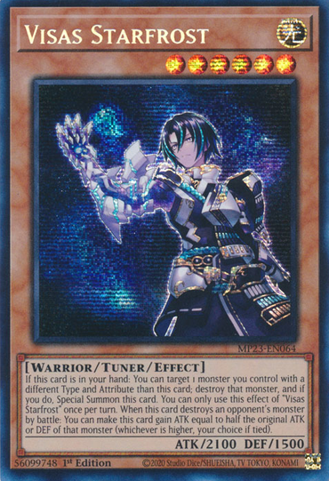 Starfrost Visas [MP23-EN064] Prismatic Secret Rare 