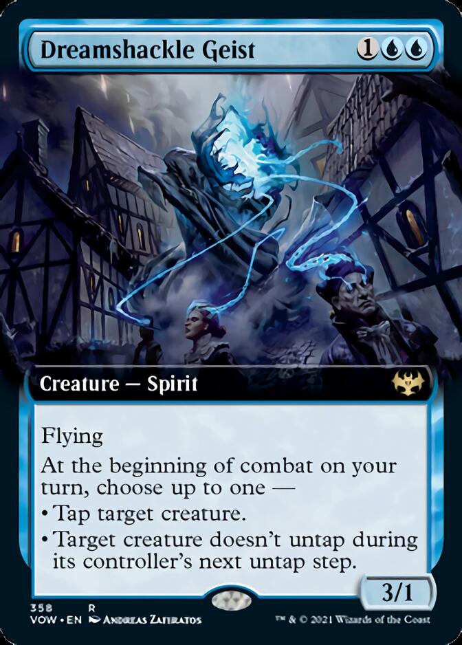 Dreamshackle Geist (Extended Art) [Innistrad: Crimson Vow] 