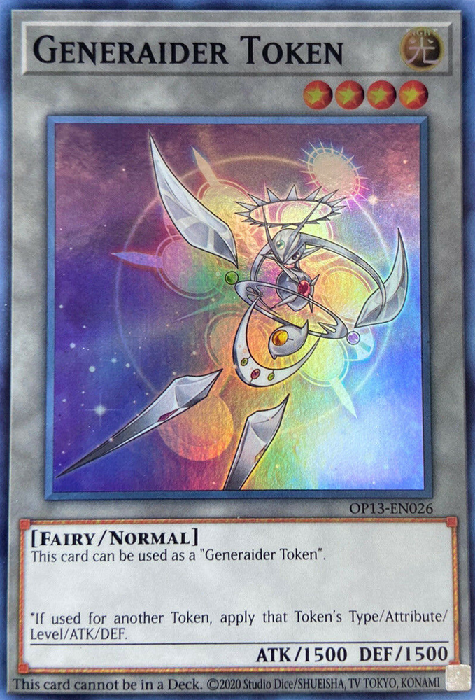 Generaider Token [OP13-EN026] Super Rare 