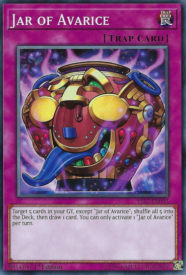 Jar of Avarice [YS17-EN032] Common 